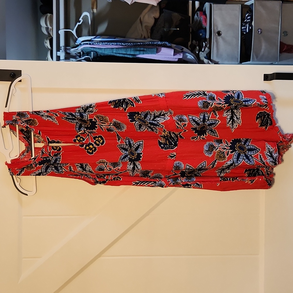 LOFT floral romper